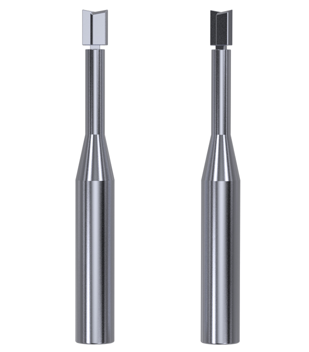 MCD çift flüt End Mill